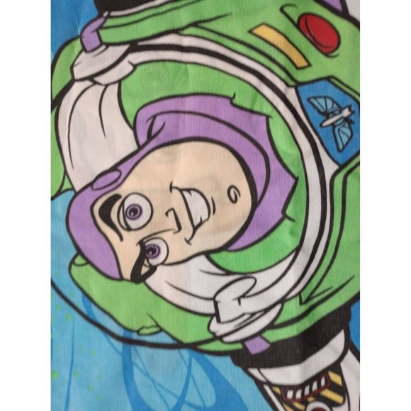 COPY - Vintage Toy story Woody buzz lightyear pillowcase single - Picture 2 of 3